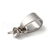 304 Stainless Steel Cup Pearl Peg Bails Pin Pendants STAS-D013-03A-P-2