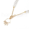 Pendant Necklaces NJEW-JN03095-02-3