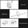 BENECREAT 160Pcs 8 Style Sew on Rhinestone FIND-BC0002-89-4