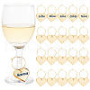 Acrylic Heart Wine Glass Charms AJEW-AB00116-1