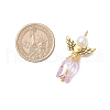 Tulip Acrylic Pendants PALLOY-JF03738-01-2
