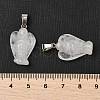 Natural Quartz Crystal Pendants G-B127-10P-17-4