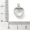 Brass Glass Charms KK-L228-02P-02-3