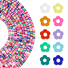 Handmade Polymer Clay Bead Strands CLAY-PH0001-24-2