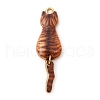 Alloy Enamel Pendant ENAM-CJC0015-13LG-04-1