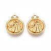 304 Stainless Steel Pendants STAS-N109-148G-03-1