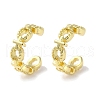 Rack Plated Brass Cuff Earring EJEW-Z043-01G-1