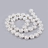 Electroplated Non-magnetic Synthetic Hematite Beads Strands G-E498-22C-2
