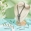  20Pcs Alloy Cord Ends FIND-NB0005-35P-5