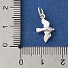 925 Sterling Silver Bird Charms with Jump Rings FIND-U013-03S-3