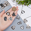 ARRICRAFT 22Pcs 11 Styles Alloy Enamel Pendants FIND-AR0004-03-3