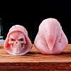 Natural Pink Opal Skull Sculpture Display Decorations PW-WGCBFE6-01-5
