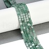 Natural Green Aventurine Beads Strands G-B129-A17-01-2