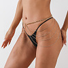 Alloy Curb Chain Tassel Multi-Layered Waist Chains for Women FS-WG84049-01-2