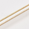Brass Square Snake Chain Necklace Making MAK-T006-10B-KC-3