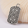 304 Stainless Steel Pendants STAS-O075-11AS-1