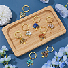 Natural & Synthetic Gemstone Keychain KEYC-FH00012-4