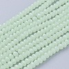 Imitation Jade Glass Beads Strands GLAA-G045-A04-1