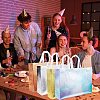 Globleland 16Pcs 4 Colors Rectangle Non Woven Fabric Shopping Handbags ABAG-GL0001-02-7