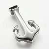 Non-Tarnish 304 Stainless Steel Anchor Hook Clasps STAS-F063-58-1