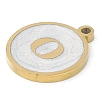 Ion Plating(IP) 201 Stainless Steel Pendants STAS-K288-02G-O-2