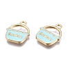 Alloy Pendants ENAM-S119-062B-RS-3