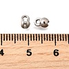 Brass Bead Tips KK-D374-01P-3