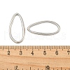 Non-Tarnish 304 Stainless Steel Linking Rings STAS-A095-05A-P-3