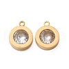 304 Stainless Steel Charms STAS-C129-05G-02-1