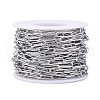 Tarnish Resistant 304 Stainless Steel Paperclip Chains CHS-F011-03B-P-3