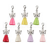 Angel Acrylic Pendant Decorations HJEW-JM03162-01-2