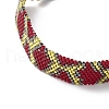 MIYUKI Glass Seed Beads Slider Bracelets BJEW-MZ00159-4