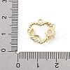 Brass Micro Pave Cubic Zirconia Pendants KK-K371-41B-G-3