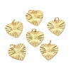 Brass Micro Pave Clear Cubic Zirconia Pendants ZIRC-P086-11G-1