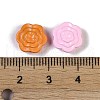 Spray Paint Alloy Beads PALLOY-H145-04-3