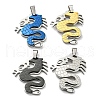 Ion Plating(IP) 304 Stainless Steel Pendants STAS-M329-01-1