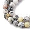 Natural Pink Opal Beads Strands G-RM250109-C5-3