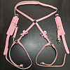 Bowknot Alloy & Imitation Leather Waist Chains FS-WGFD006-09-1
