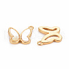 Natural Shell Pendants KK-T060-73-RS-3