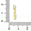 Heart Theme Brass Micro Pave Cubic Zirconia Charms KK-H475-56G-10-3