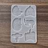 Medical Theme DIY Silicone Badge Reel Ornament Molds DIY-G079-05C-1