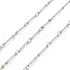 Tarnish Resistant 304 Stainless Steel Rectangle Link Chains CHS-G025-11P-1