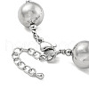Rack Plating Brass Beaded Necklaces NJEW-P307-06P-3