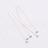 925 Sterling Silver Flat Head Pins STER-K017-20mm-S-2