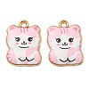 Printed Alloy Pendants ENAM-L042-07G-03-2