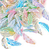  60Pcs 6 Colors Transparent Acrylic Pendants TACR-TA0001-29-12