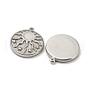 304 Stainless Steel Pendants STAS-L022-208P-2