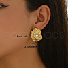 Minimalist Stainless Steel Stud Earrings AU5981-6-2