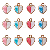 Alloy Enamel Pendants ENAM-CJ0001-28-5