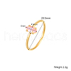 Horse Eye Cubic Zirconia Finger Ring JL0254-6-2